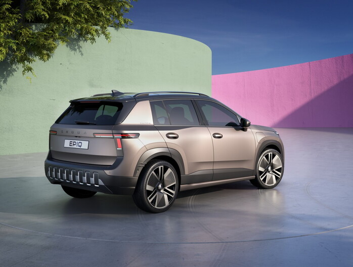 Skoda Epiq Achterkant