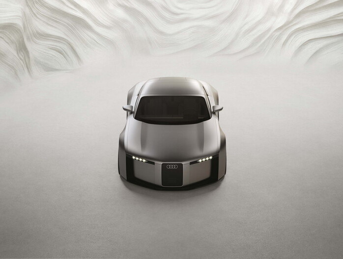 audi concept c bird view front