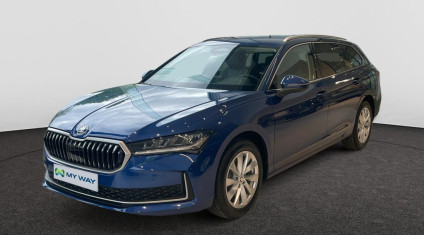 Skoda Supberb blauw stockdeals 2025