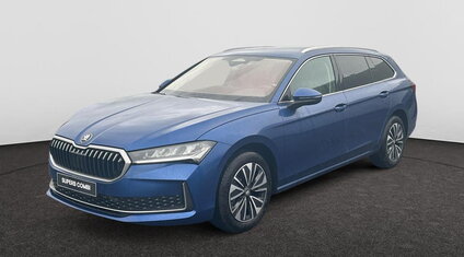 Škoda Superb Limited Cycling Edition Blauw studio