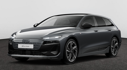 Audi A6 Avant e-tron daytona grey studio