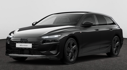 Audi A6 Avant e-tron black studio