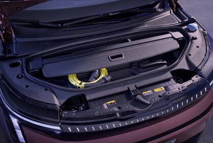 Škoda Peaq frunk detail