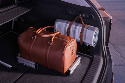 Škoda Peaq detail bagage in koffer