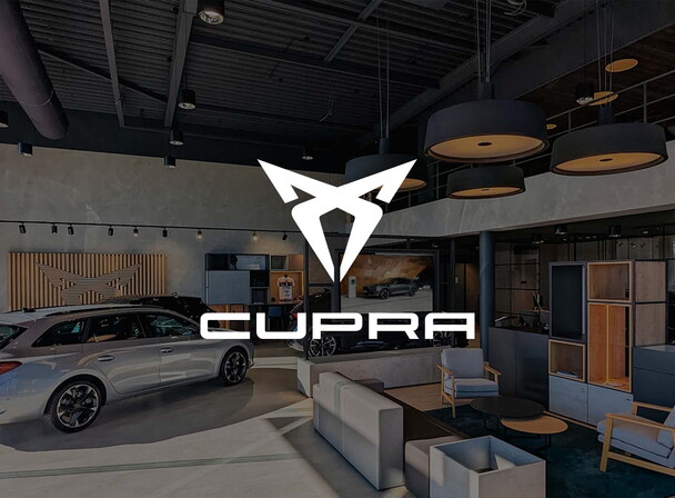 CUPRA Showroom Thumbnail Logo Overlay