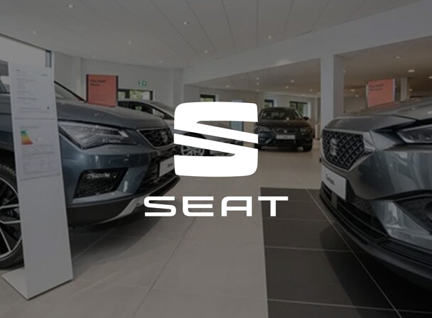 SEAT Showroom Thumbnail Logo Overlay