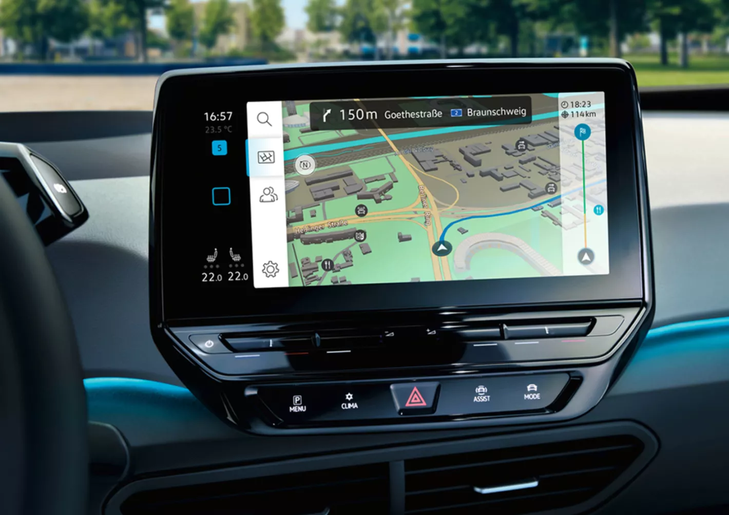 navigatie volkswagen ID3