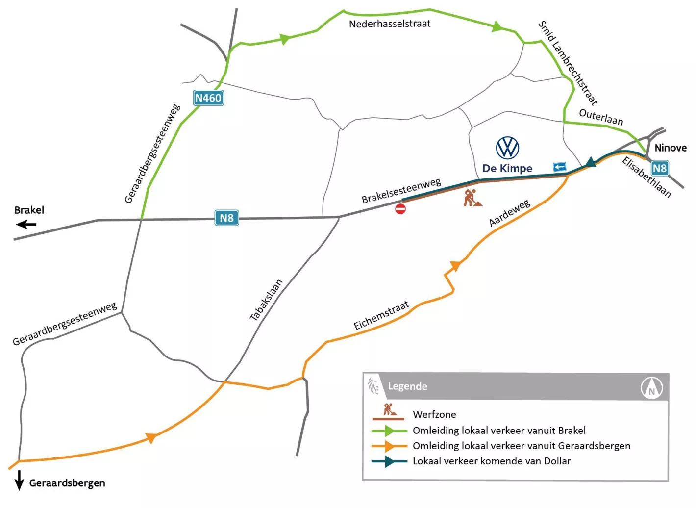 Brakelsesteenweg Ninove