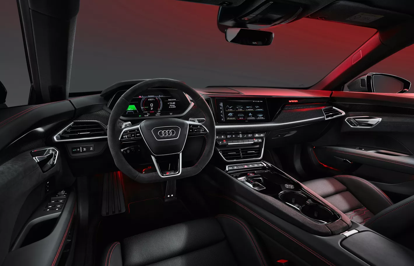 audi e-tron GT interior