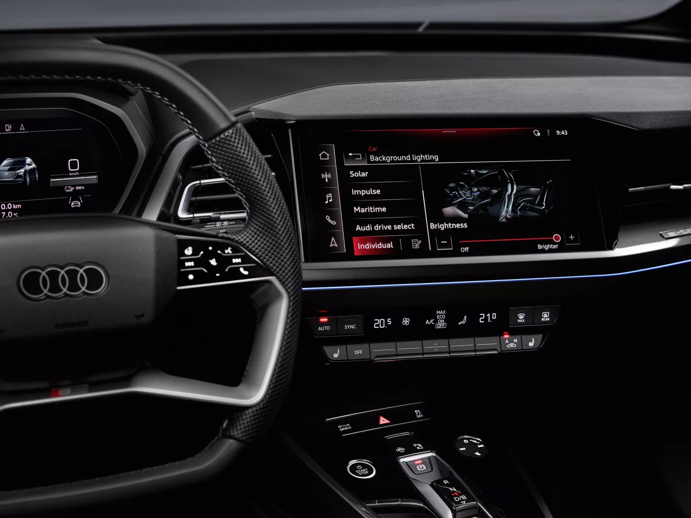 Audi Q4 e-tron interieur