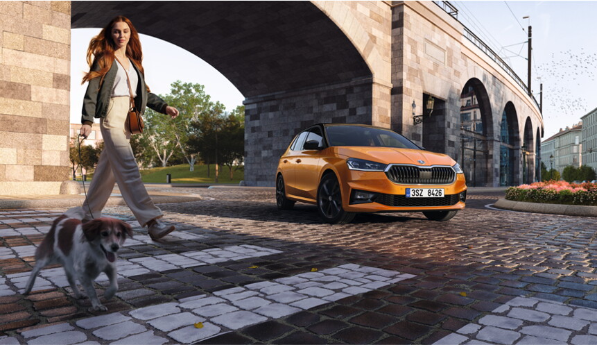 Skoda Fabia Saloncondities