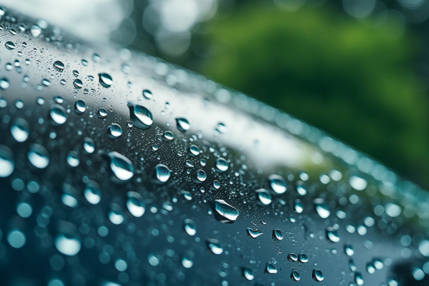 regen op ruit