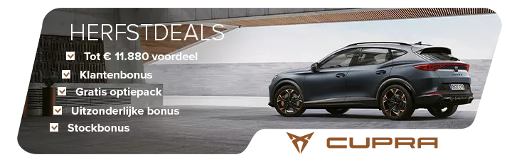 banner cupra herfstdeals