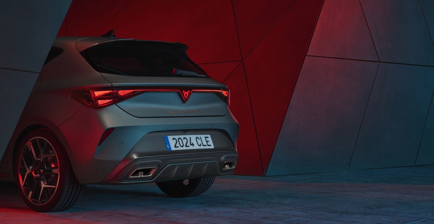 Cupra leon achterkant