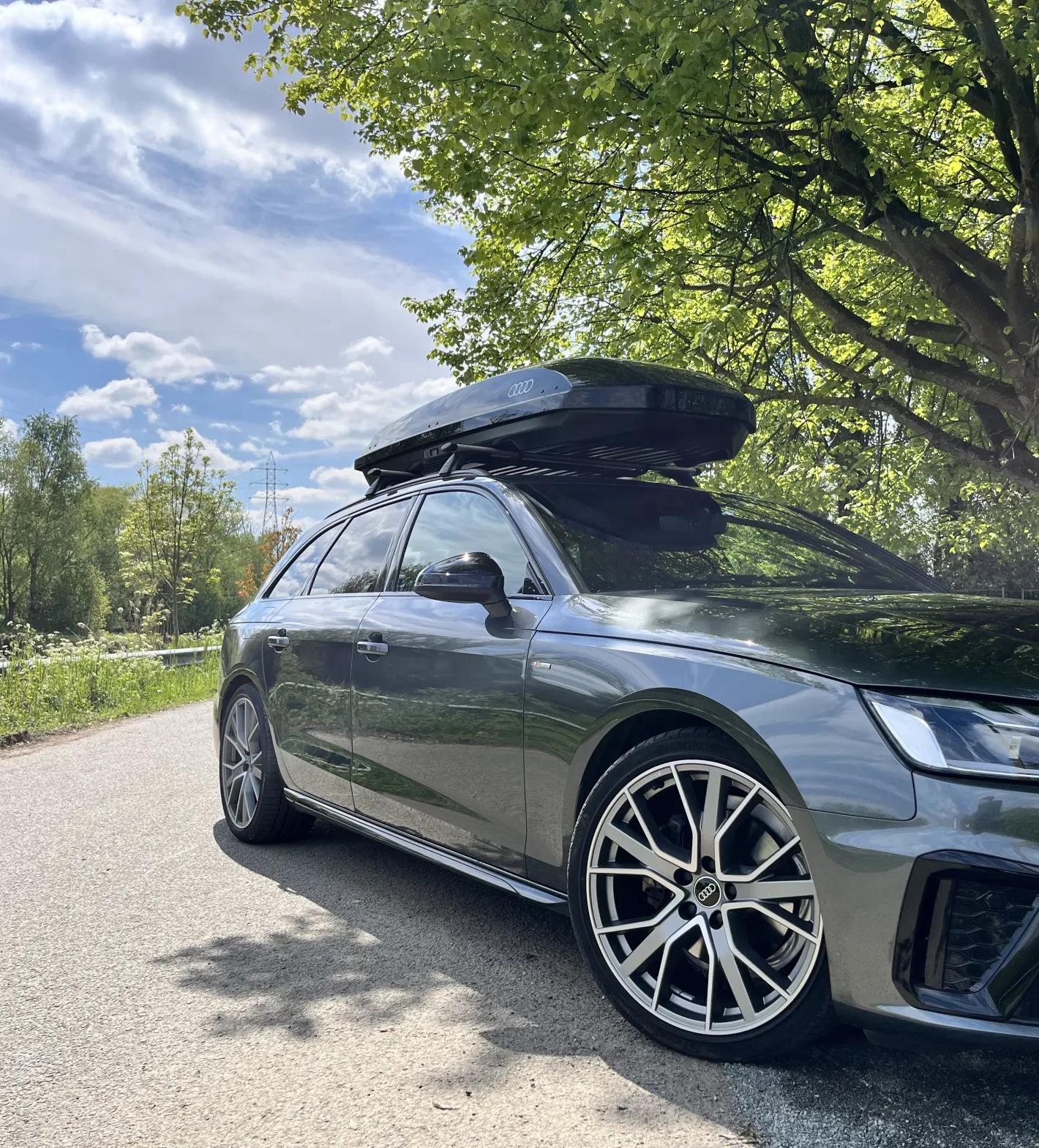 audi met dakkoffer