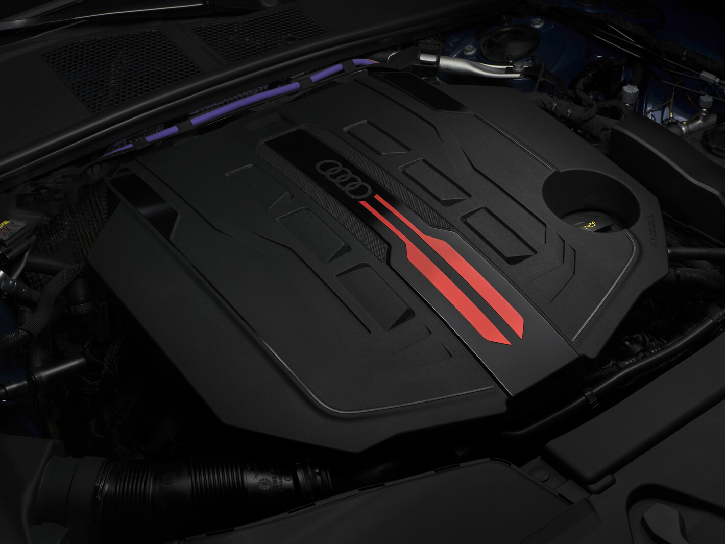 groep thoen audi S5 engine bay