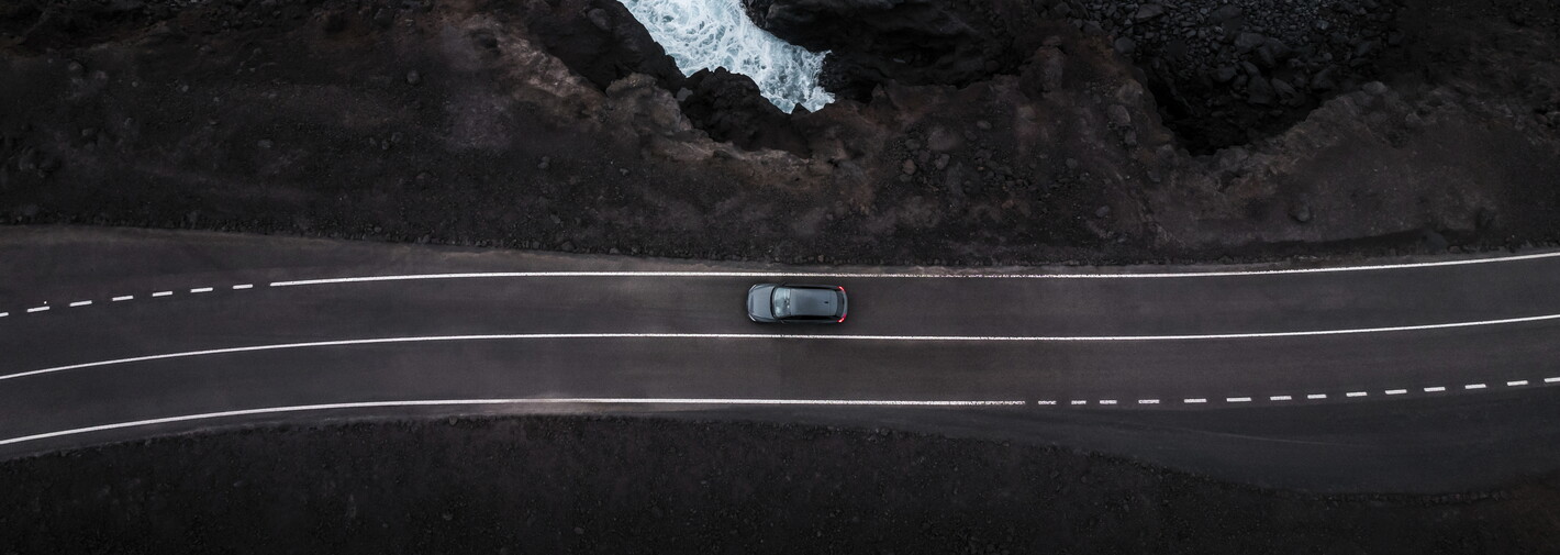 groep thoen audi A6 e-tron avant bird view