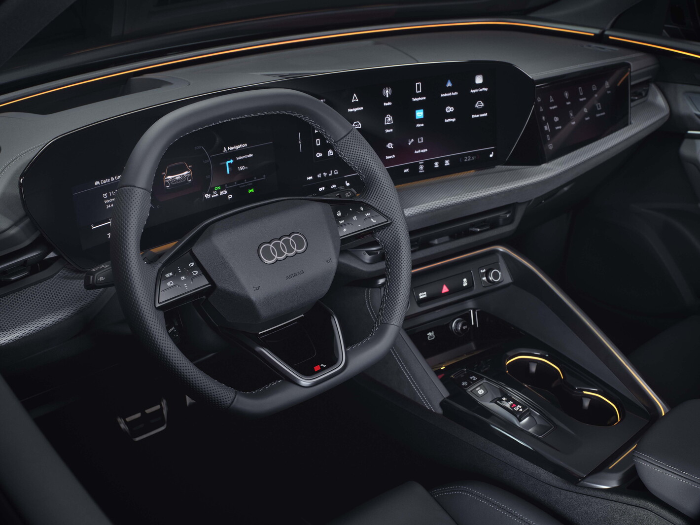 Groep Thoen Audi Q5 studio interieur bestuurder detail