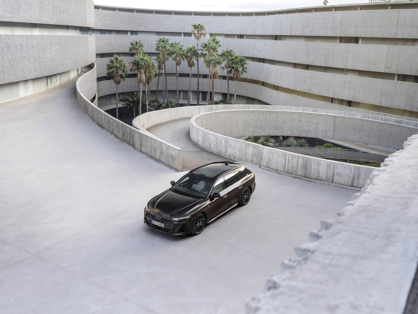 Groep Thoen Audi A6 static top view