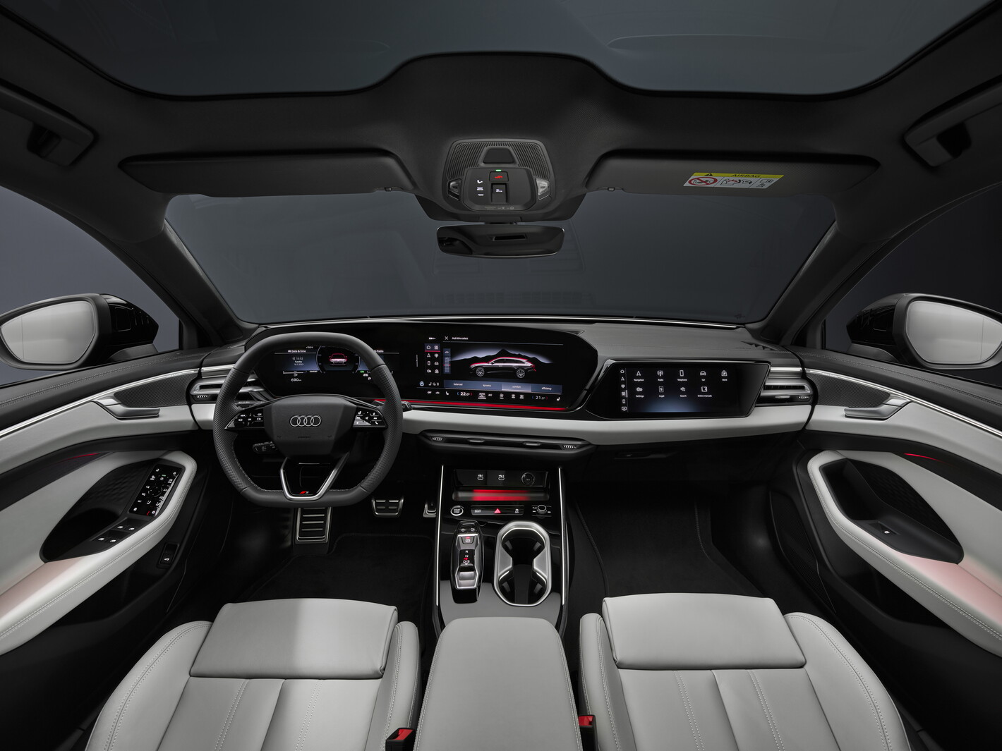 Groep Thoen Audi A6 studio interior dashboard