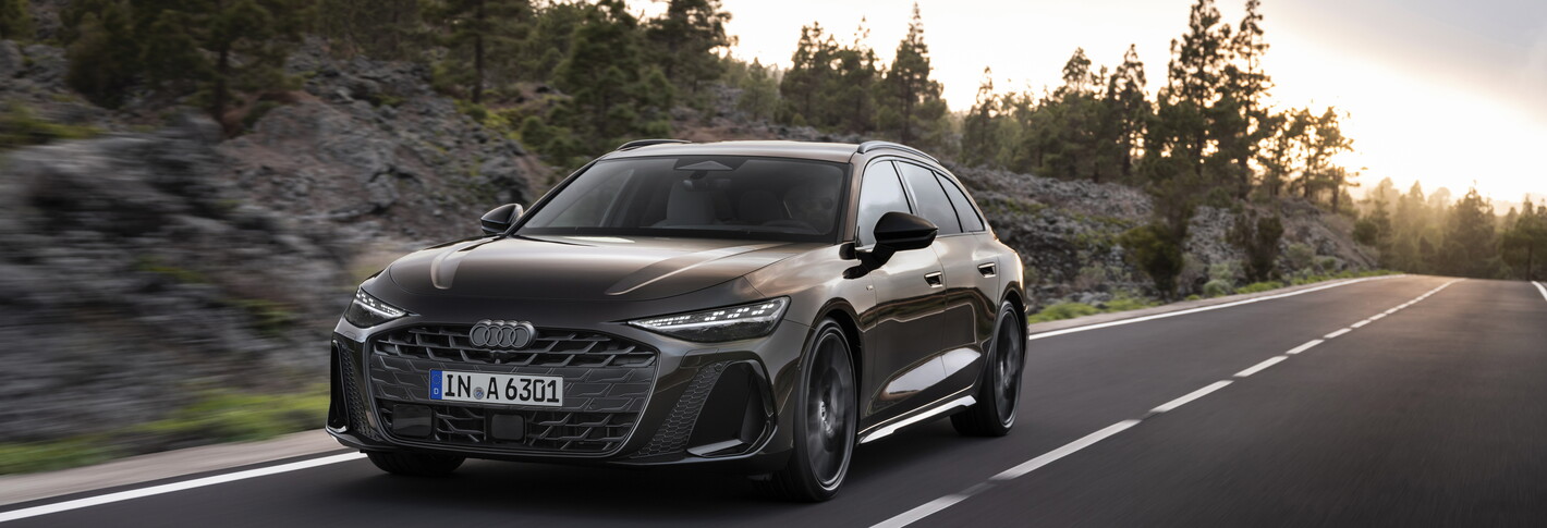 Groep Thoen Audi A6 dynamic driving front 2