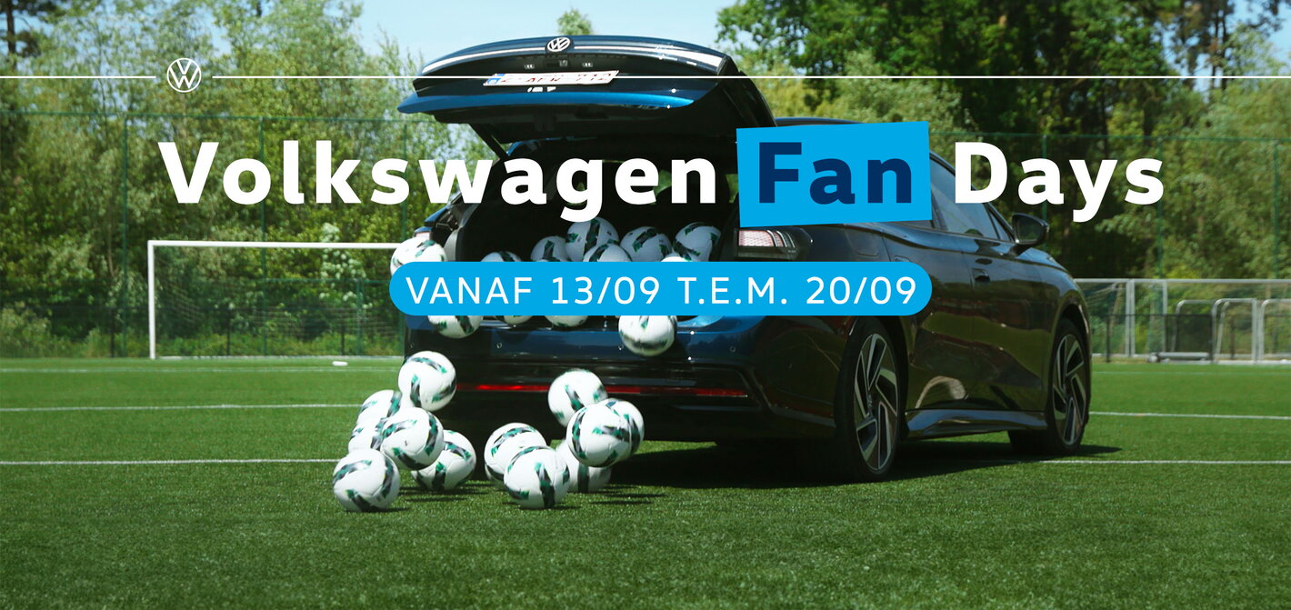Volkswagen Fan Days ID.7 voetballen