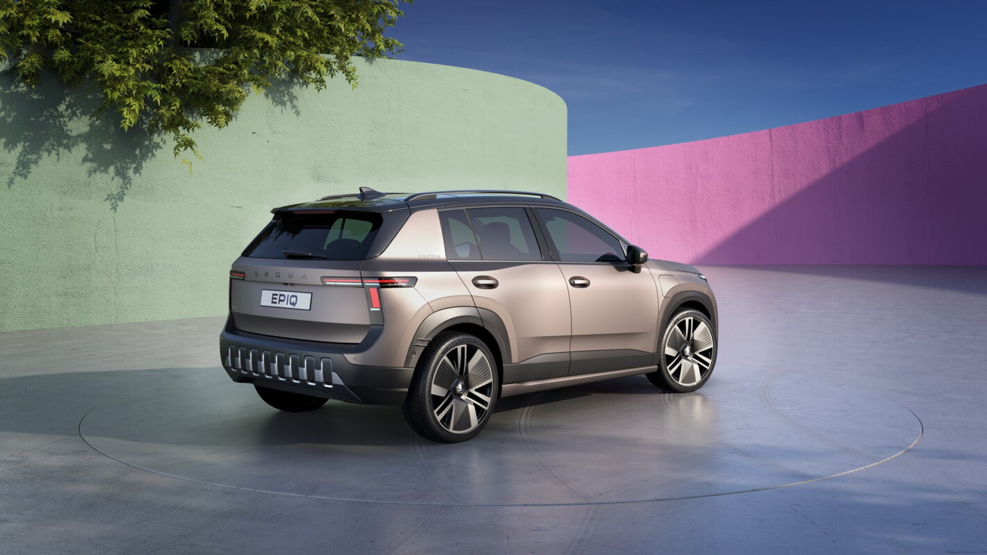 Skoda Epiq Achterkant