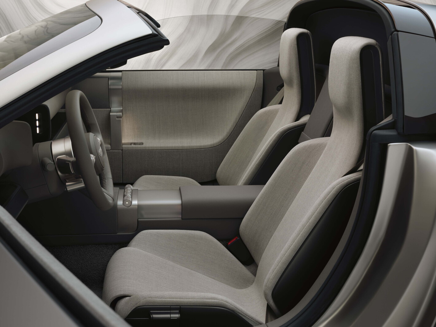 Audi Concept C driver door open