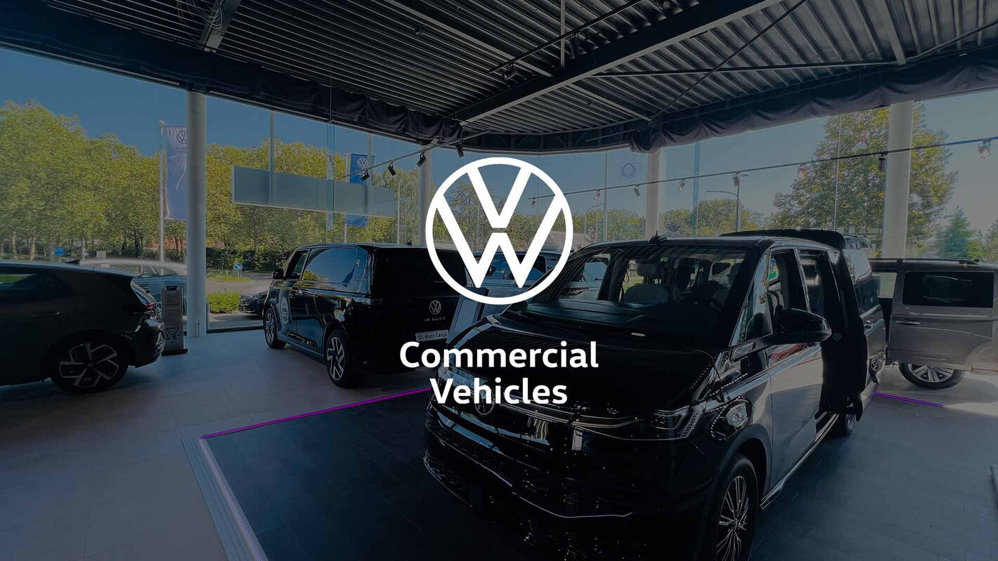 Volkswagen Bedrijfsvoertuigen Showroom Thumbnail Logo Overlay