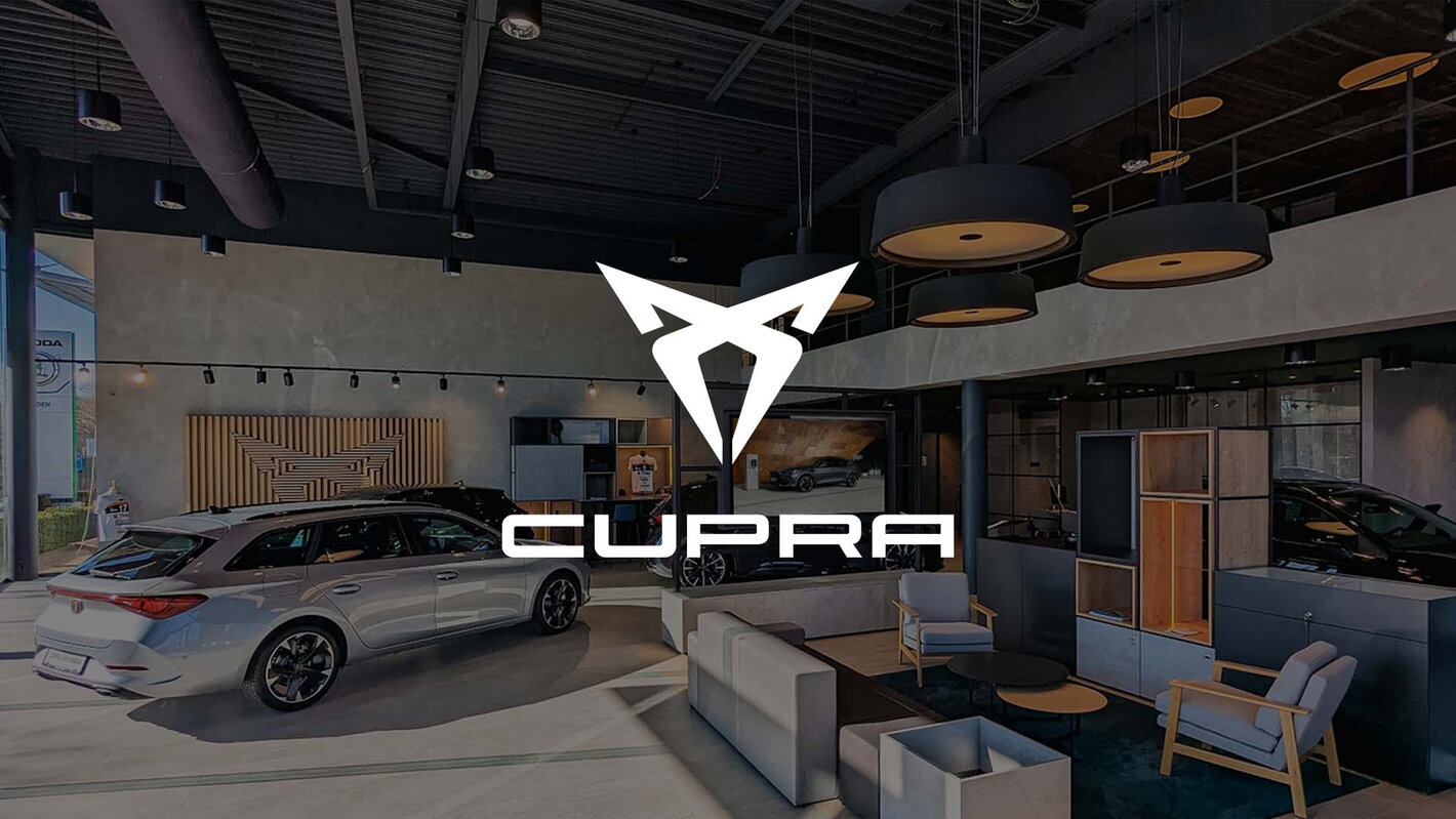 CUPRA Showroom Thumbnail Logo Overlay