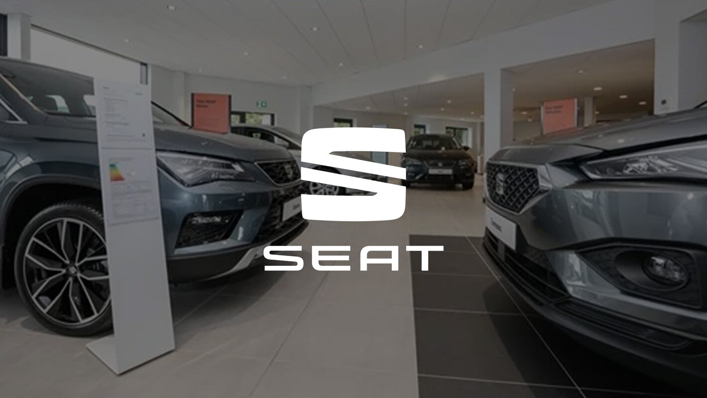 SEAT Showroom Thumbnail Logo Overlay