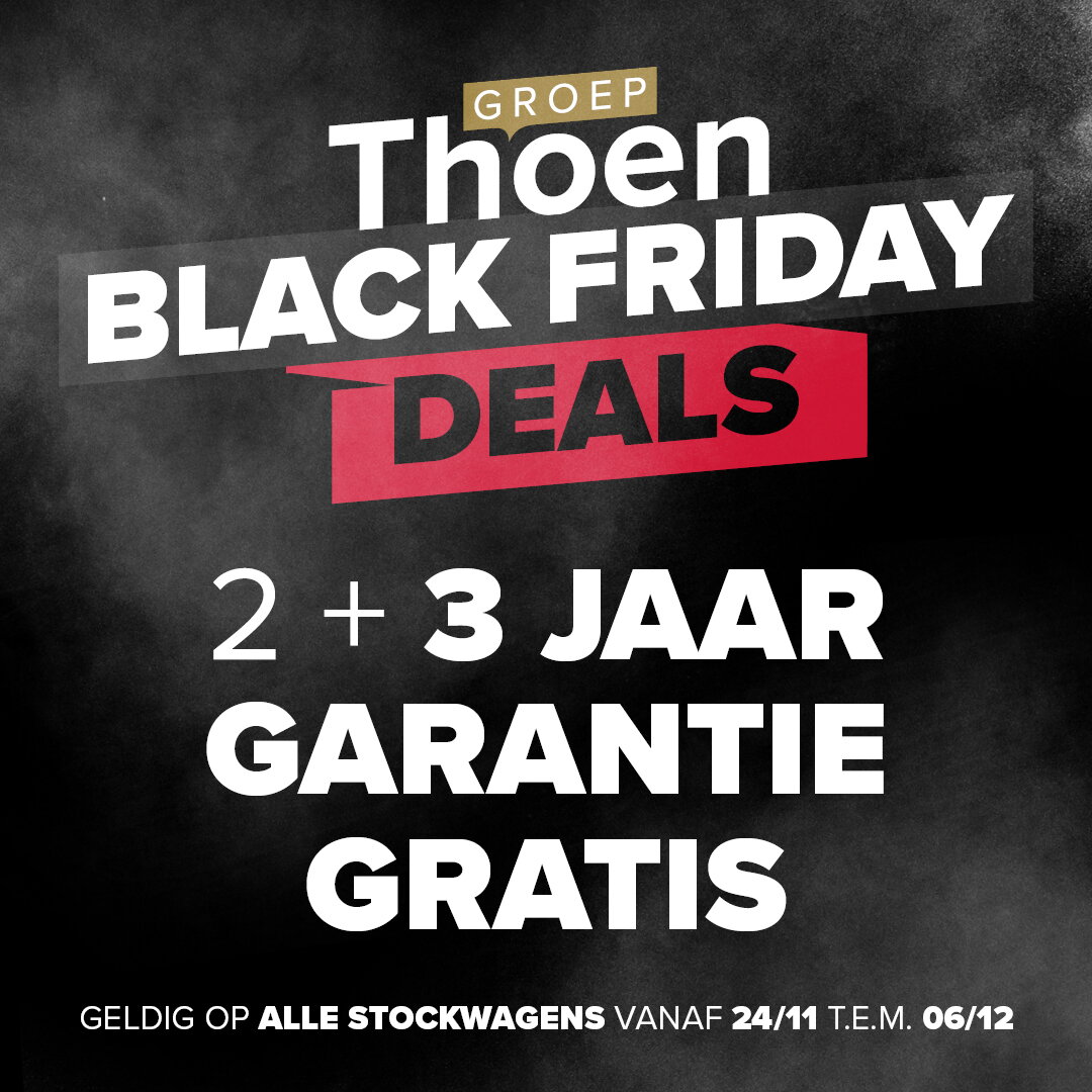 groep thoen black friday 2025 garantie