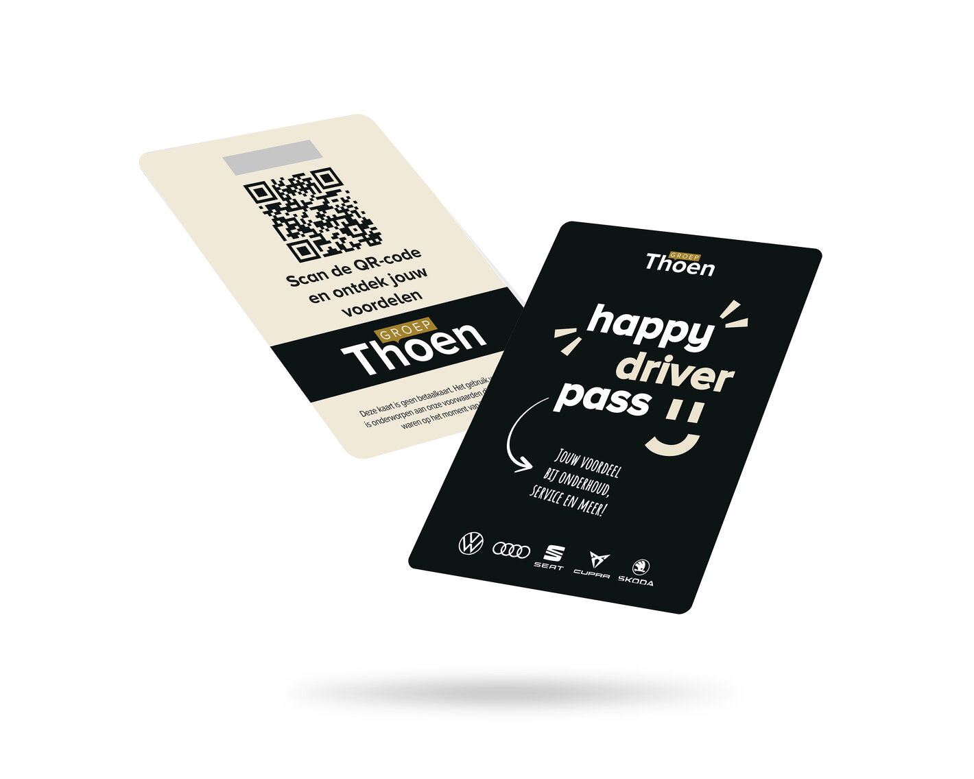 groep thoen happy driver pass kaart mockup