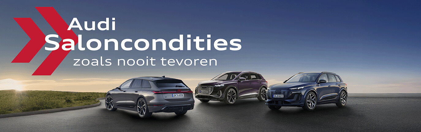 Groep Thoen Audi Saloncondities 2026 banner A6 Q4 Q6