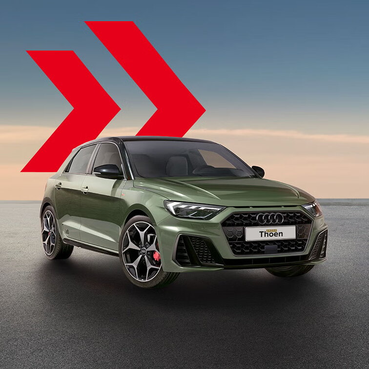 saloncondities 2026 Audi A1 groep thoen