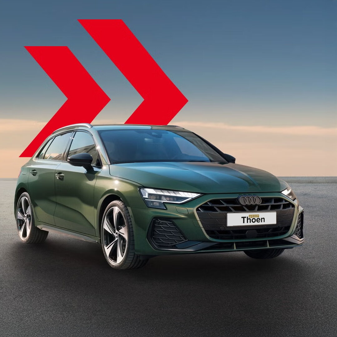 saloncondities 2026 Audi A3 groep thoen