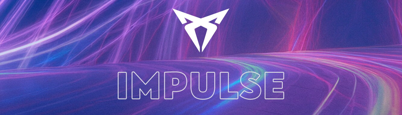 CUPRA banner neon lights