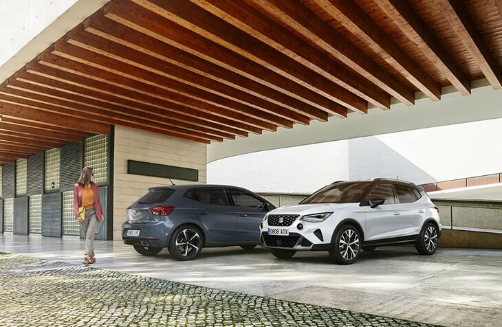 Seat Stockwagens Saloncondities stockboost