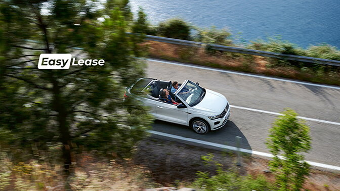 volkswagen t-roc cabrio rolling top shot easy lease