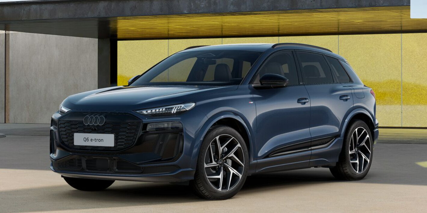 Audi Q6 e-tron elektrische SUV met modern design en groot rijbereik