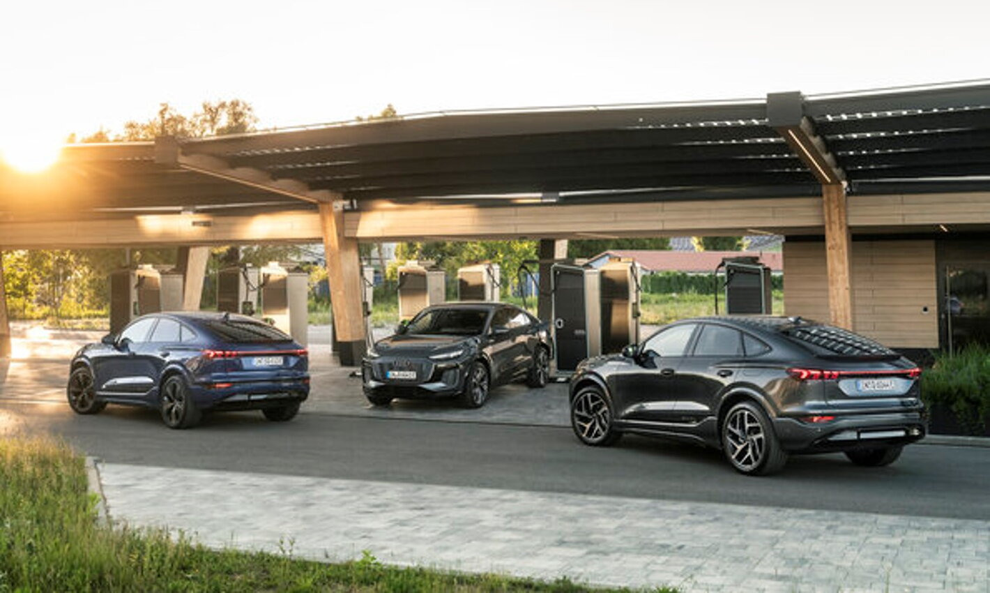 Elektrisch laden Audi Q6