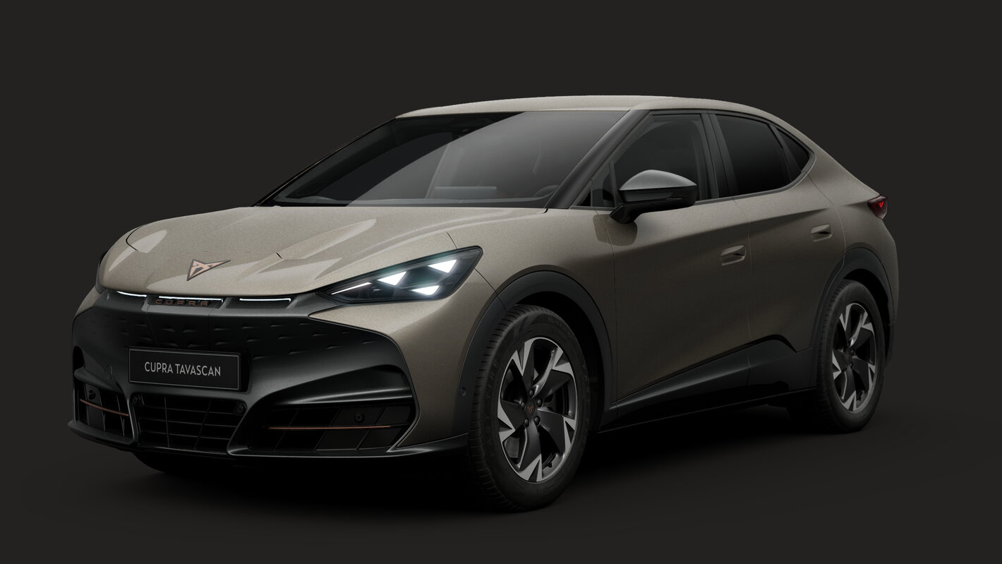 CUPRA Tavascan frontaal schuin