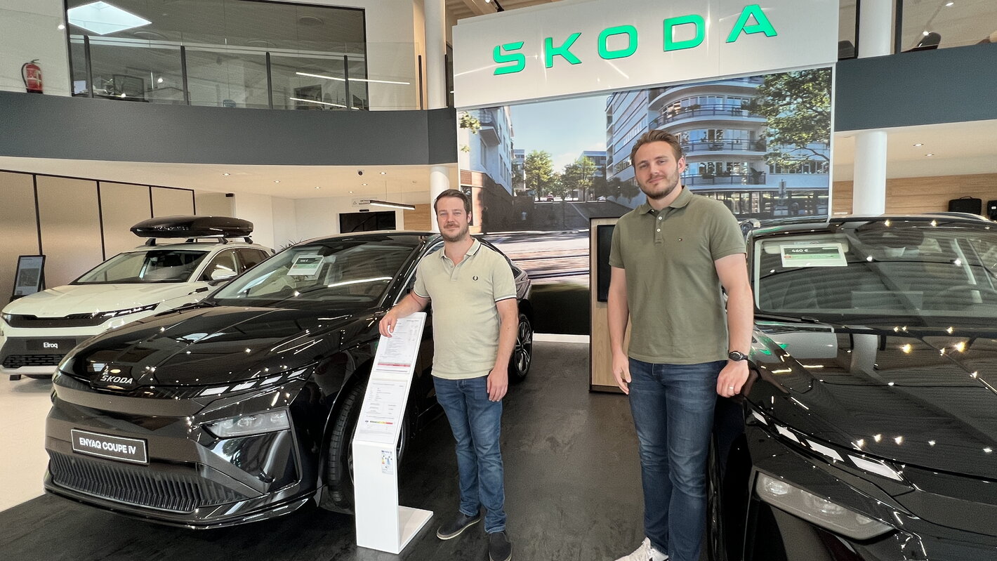 Showroom Groep Thoen Škoda Aalst